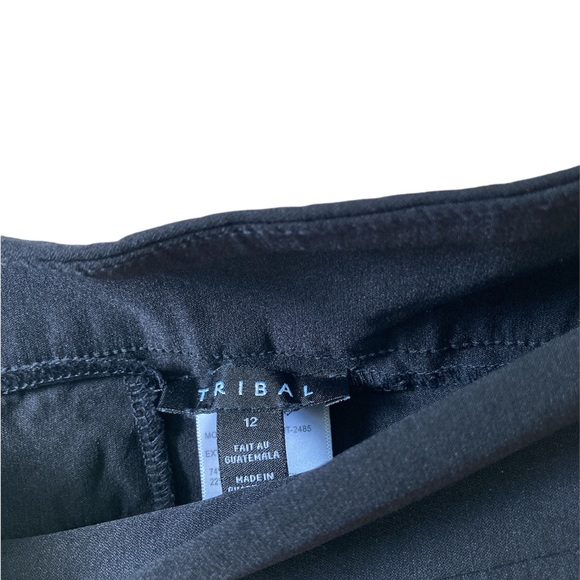Tribal pants. Black. Size 12 - Picture 3 of 4